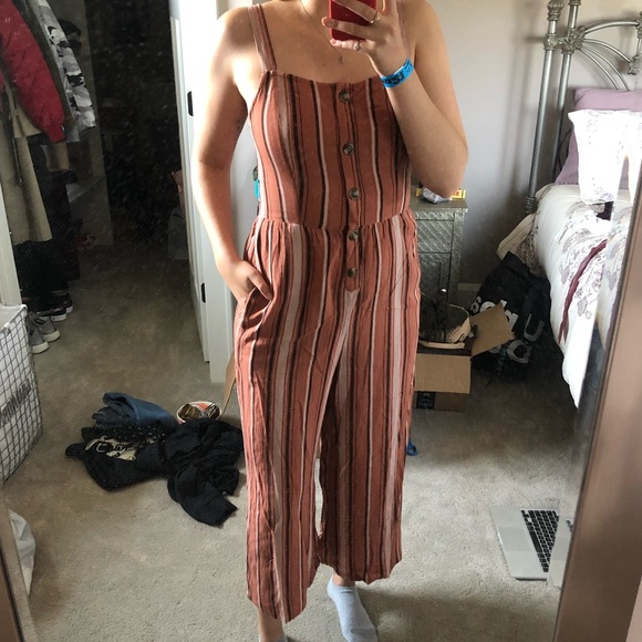 American Eagle Outfitters Other - NWT AEO Striped Jumpsuit